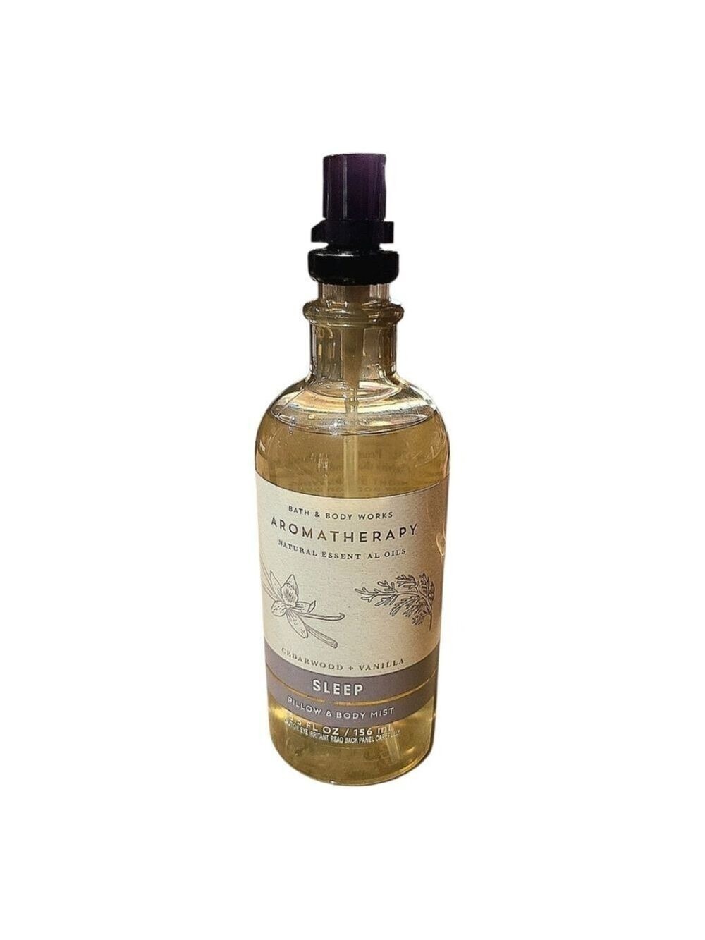 CEDARWOOD & VANILLA AROMATHERAPY "SLEEP" FRAGRANCE BY BATH & BODY WORKS